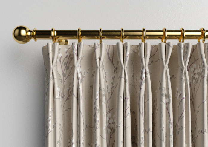 Laura Ashley Pussy Willow, Natural - Made to Measure Curtains - Image 10